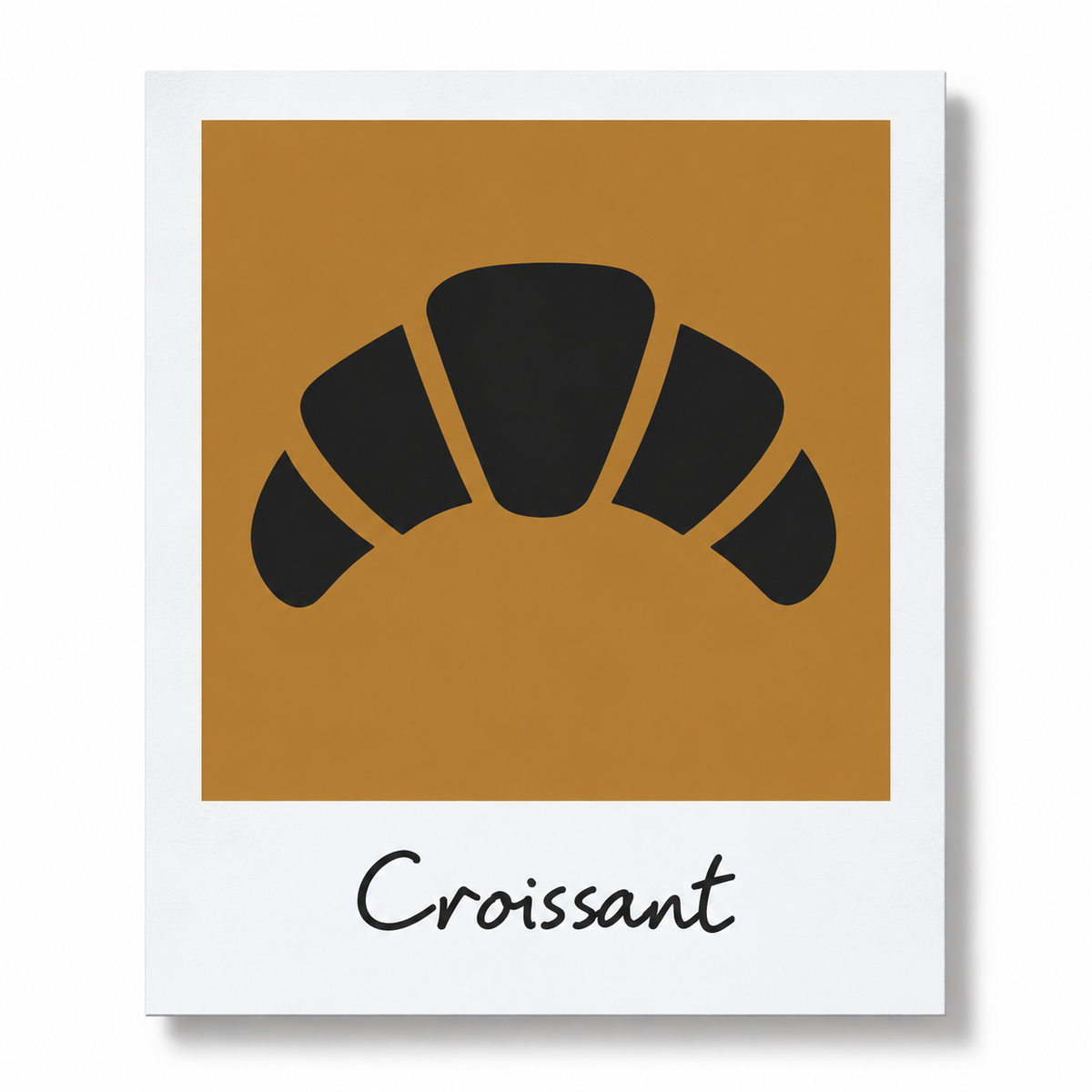 Croissant LatteShot desen kartı