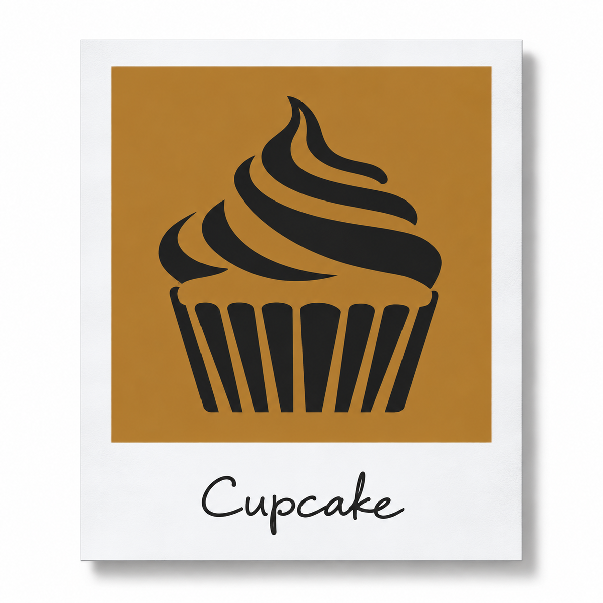 Cupcake LatteShot desen kartı
