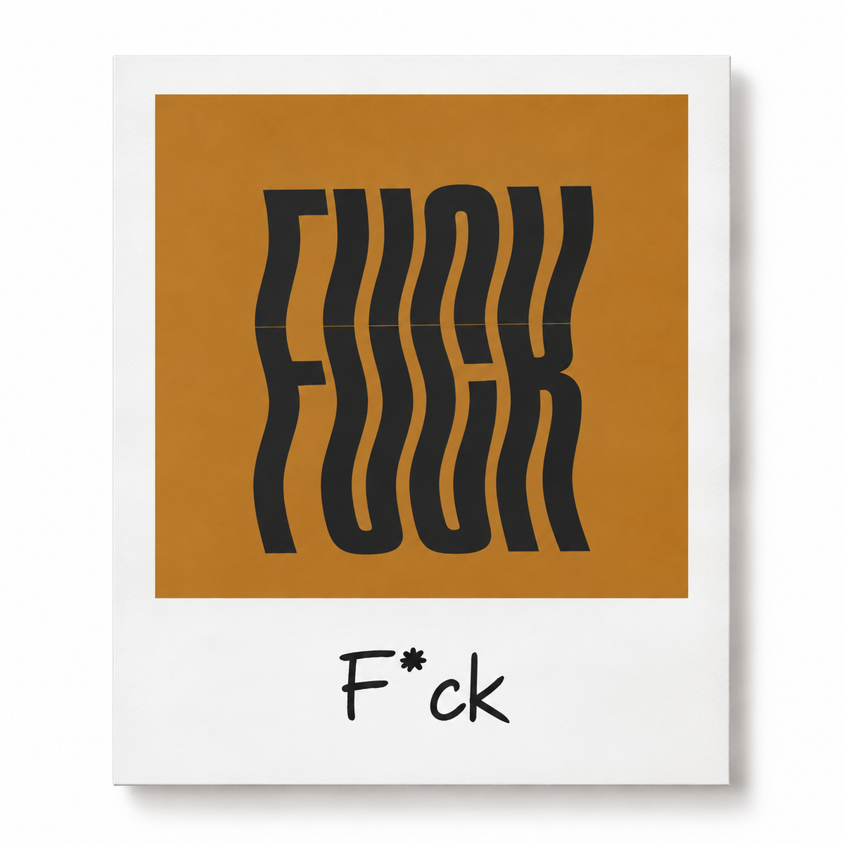 F*ck LatteShot desen kartı