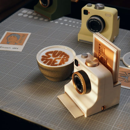 LatteShot ile kahve deseni