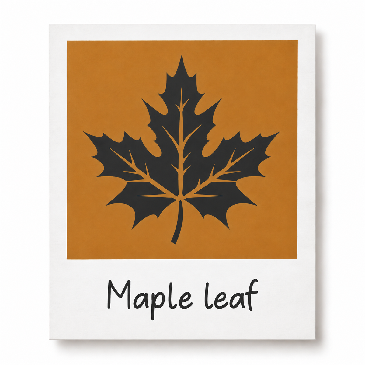 Maple Leaf LatteShot desen kartı