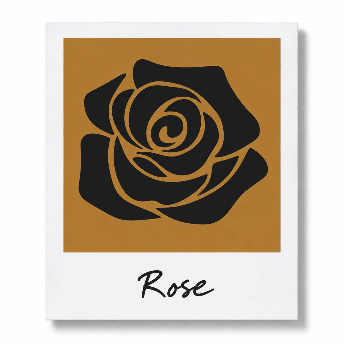 Rose LatteShot desen kartı