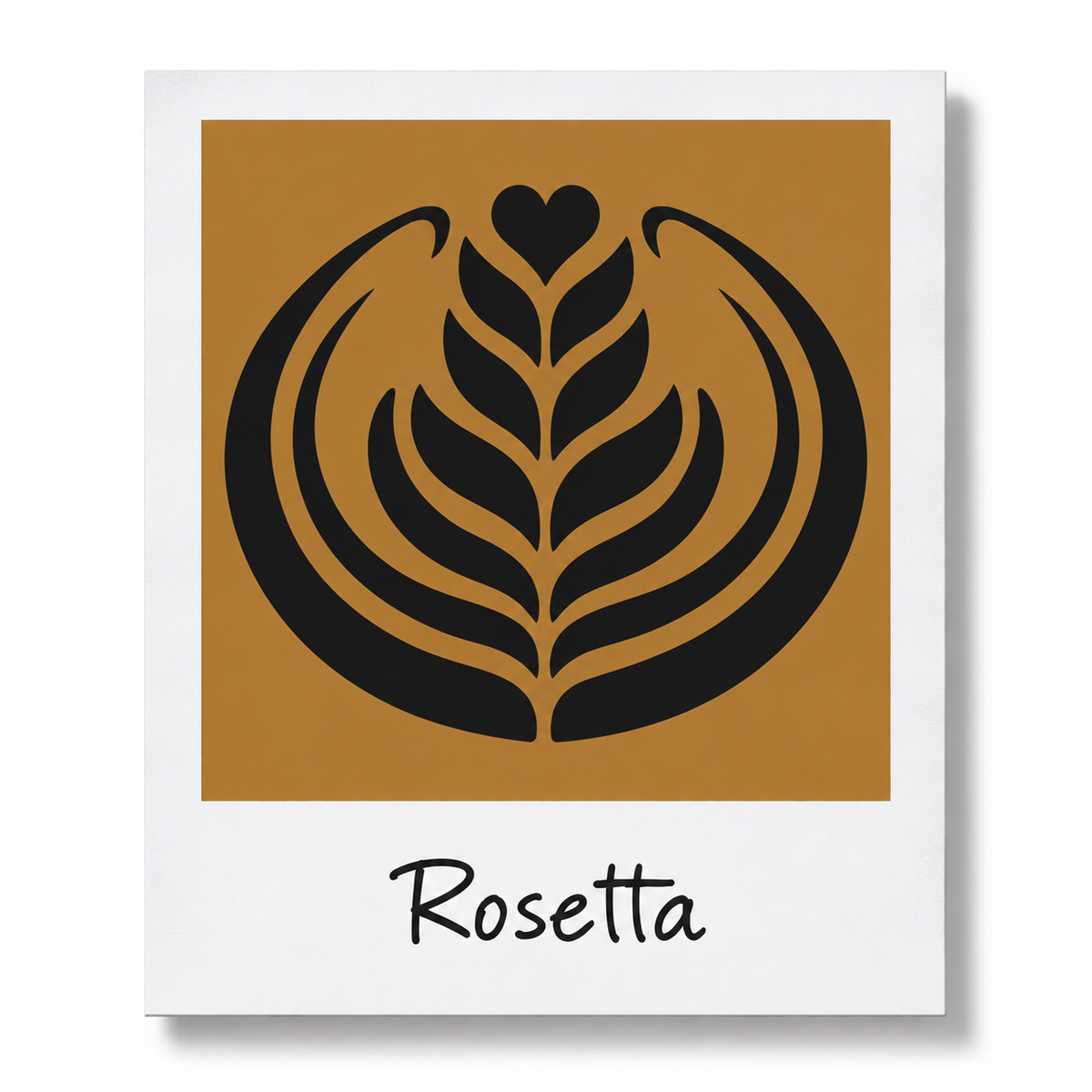 Rosetta LatteShot desen kartı